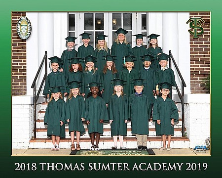Thomas Sumter 2019 K5 Cap & Gown