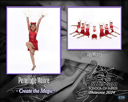8x10 Dance Composite
